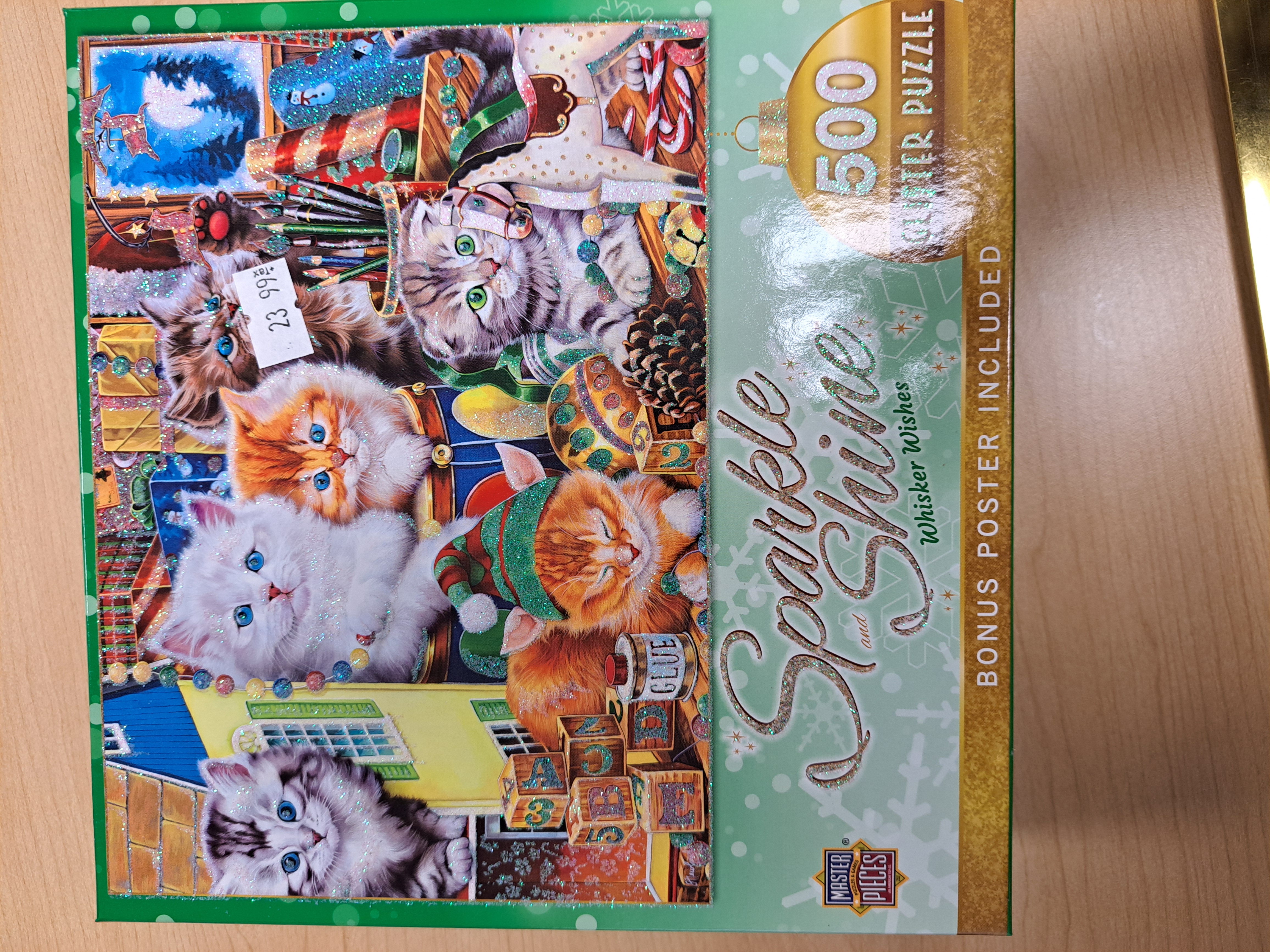 sparkle and shine whisker wishes casse-tête 500 morceaux